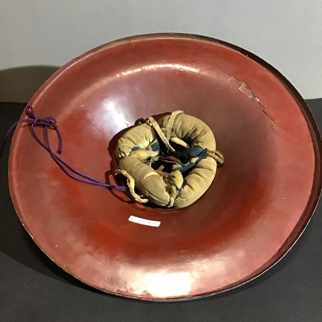 銅製　戦陣用陣笠　　江戸期