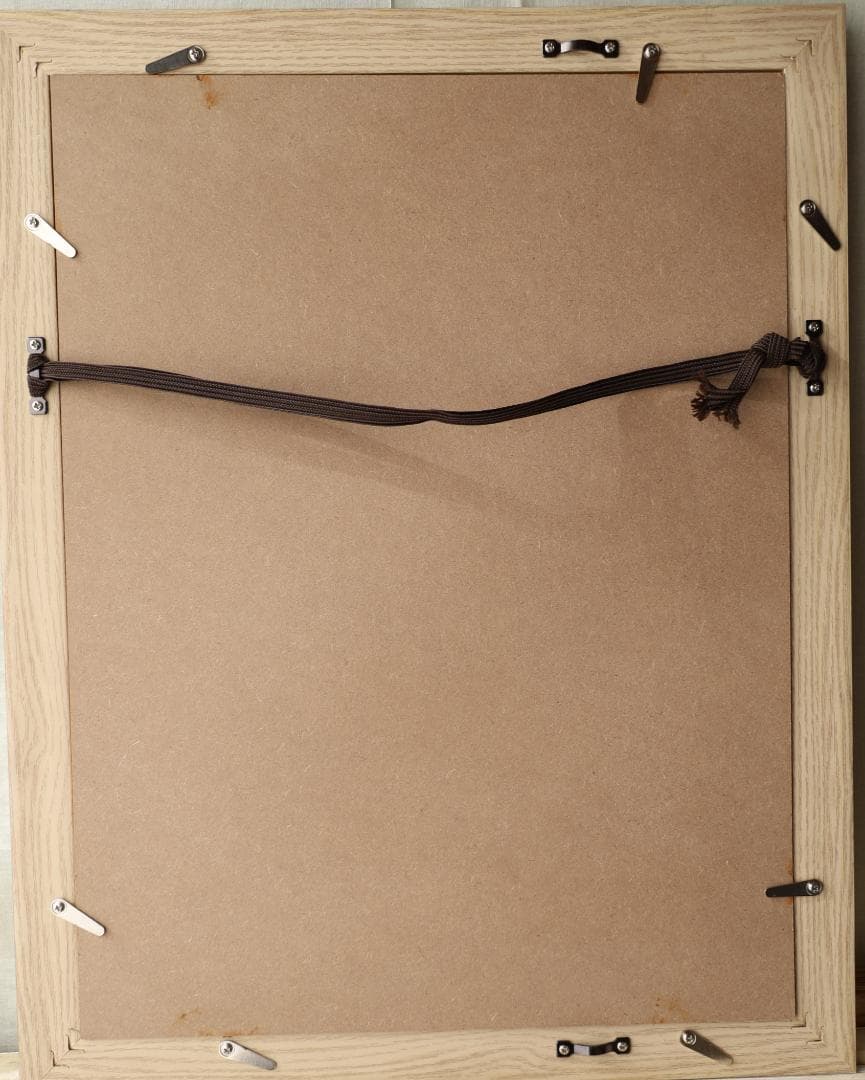 『小夜更けて 』　※京都舞妓さん。　手描き1点物。（アクリル防カビ保護ワニス済）