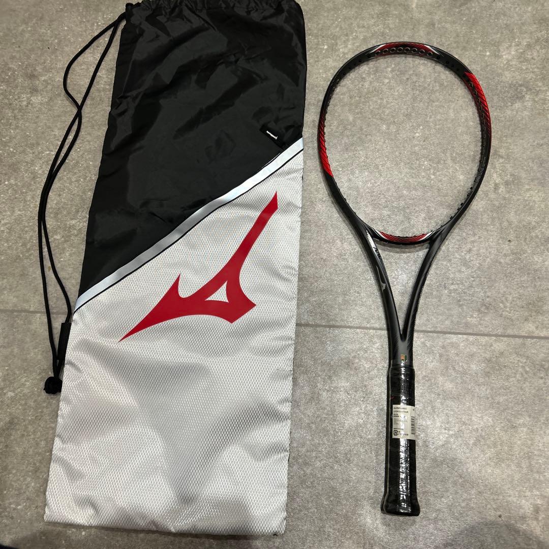 D FORCE V-TOUR新品 0U ソフトテニスラケット ブラック/レッド