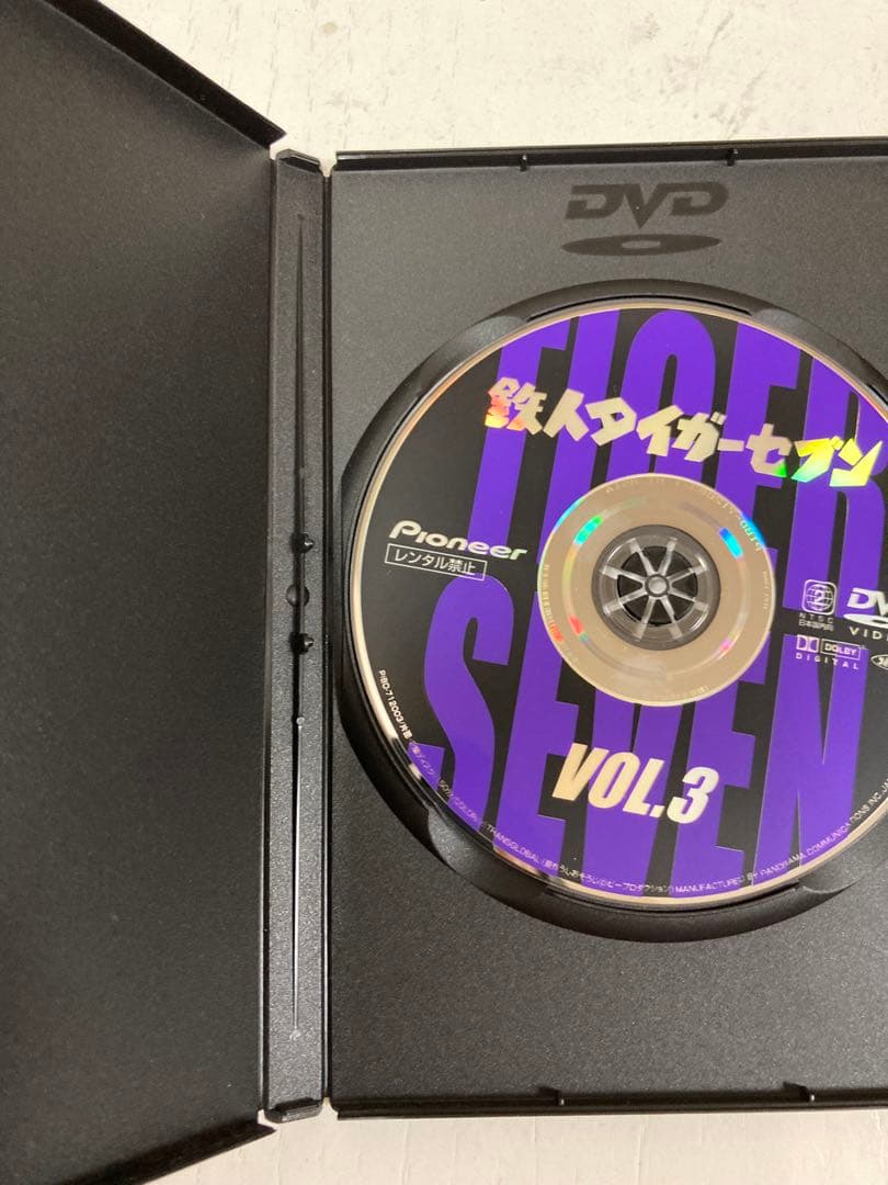 鉄人タイガーセブン　DVD