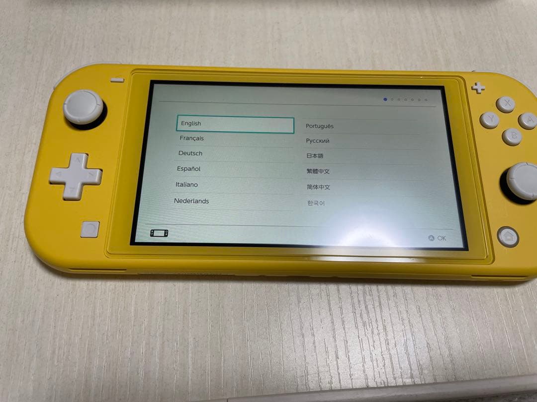Nintendo Switch Lite イエロー 本体 ACアダプター付き