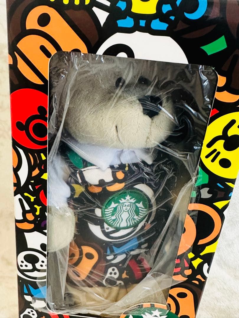 香港スターバックス限定 BABYMILO コラボ エイプ ベアリスタぬいぐるみ
