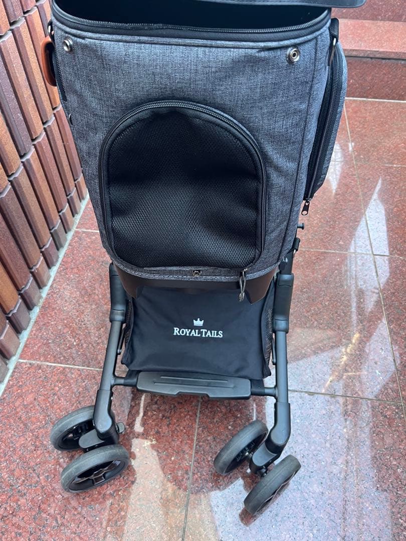 TAILS ロイヤルテイルズ アリス 7way ペットカート グレー