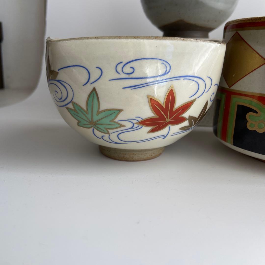 抹茶碗　5個 まとめ売り