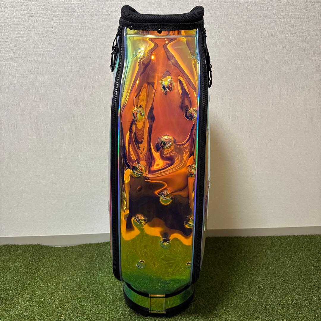 非売品 新品 HONMA ホンマ キャディバッグ オーロラ ホログラム クリアー