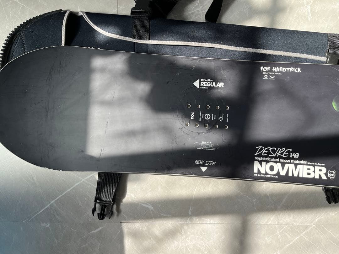 【147cm】NOVEMBER DESIRE スノーボード　ノベンバー　デザイア