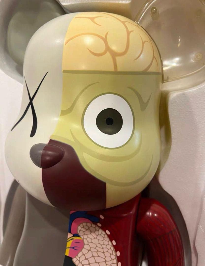 ベアブリック 1000% kaws companion