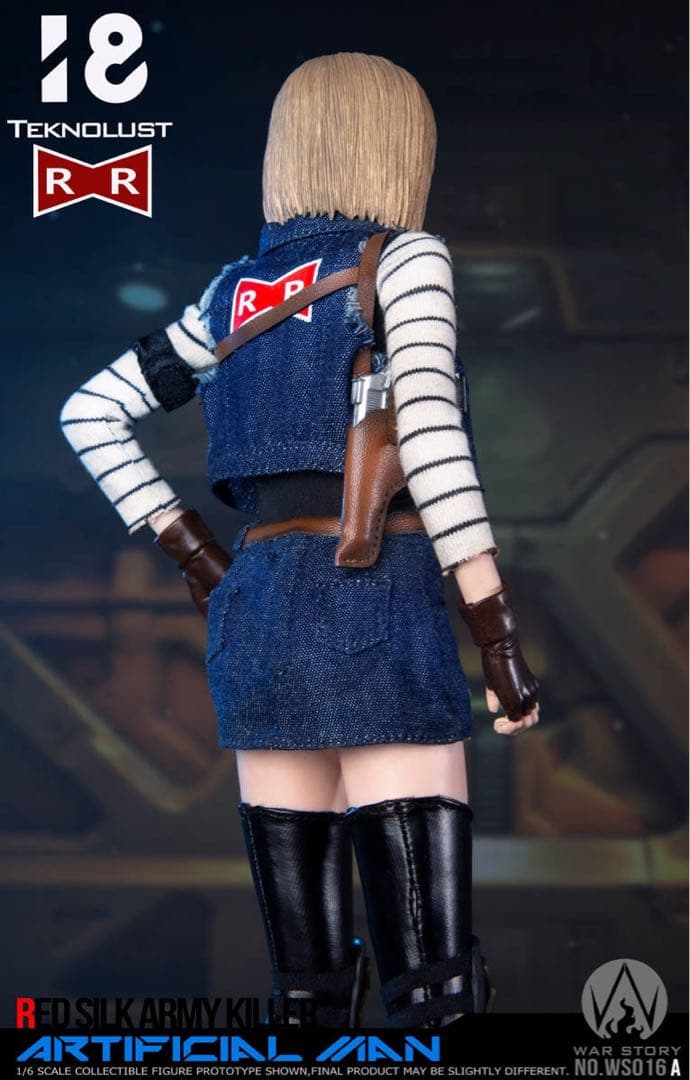 War story ws016b cyber RR DX版 1/6人造人間18号