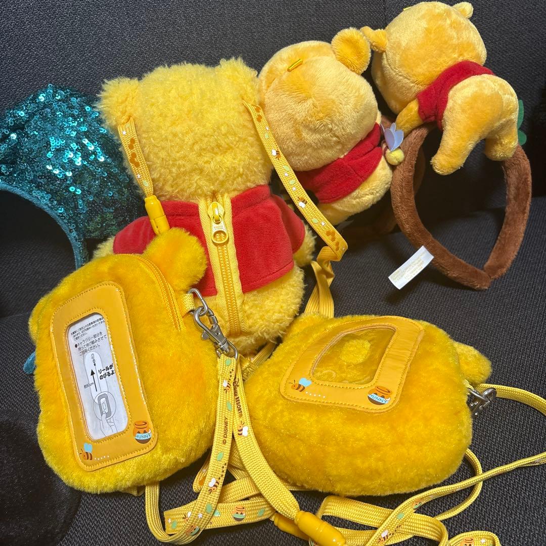 【バラ売り可】ディズニー　ファンキャップ　カチューシャ　ポシェット