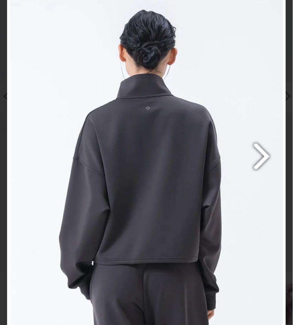 エアコンフォートハーフジッププルオーバー&ジョガーパンツ ブラック L