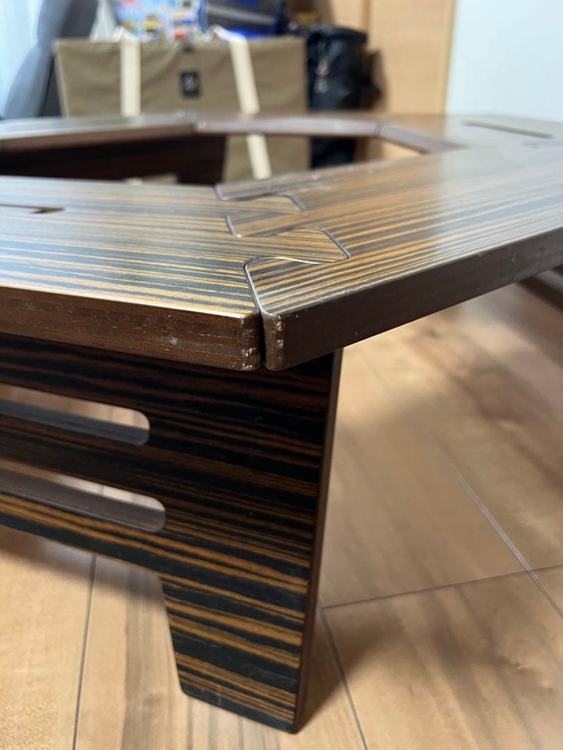 thearth ざぁーす　ヘキサテーブル　黒しま次郎　ケース付き