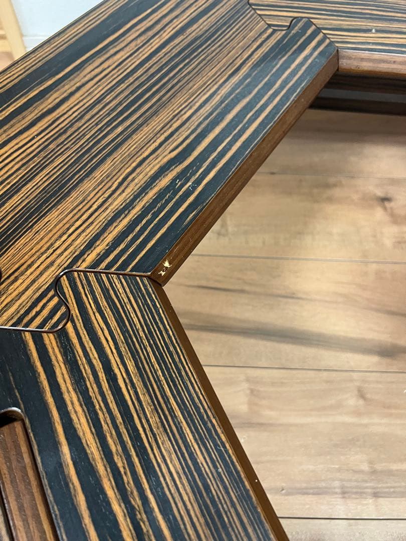 thearth ざぁーす　ヘキサテーブル　黒しま次郎　ケース付き