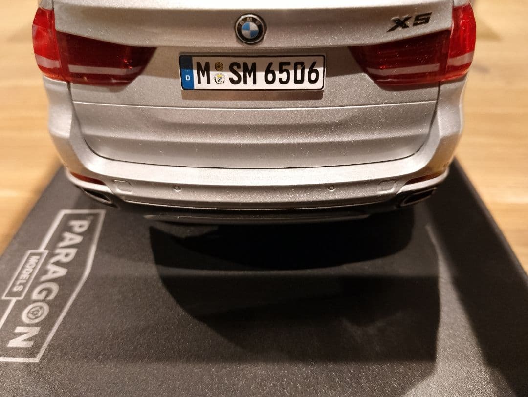 1/18 パラゴンモデル　 X5　ディーラー　ミニカー　グレイシアシルバー