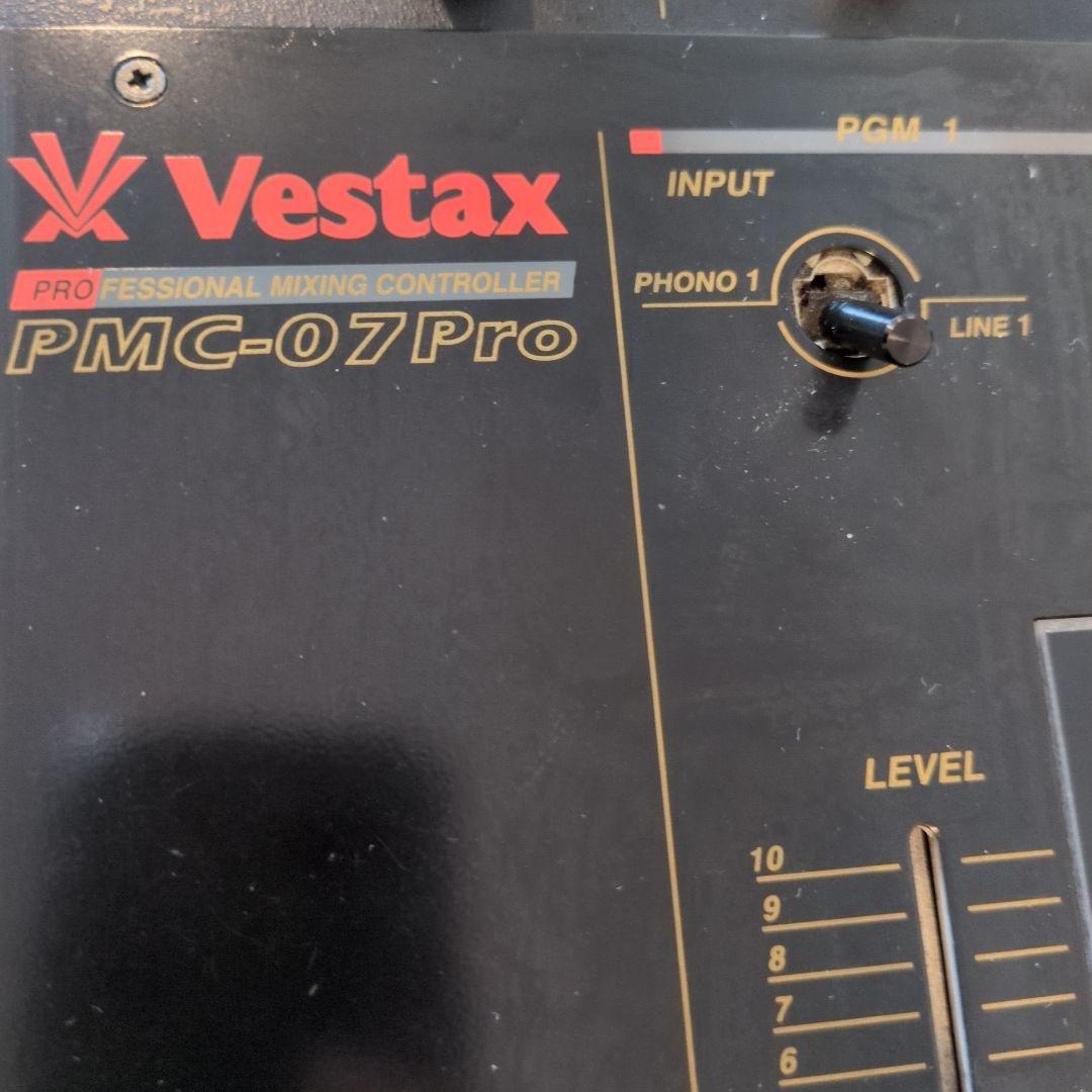【完動品】Vestax PMC-07Pro DJミキサー ベスタクス