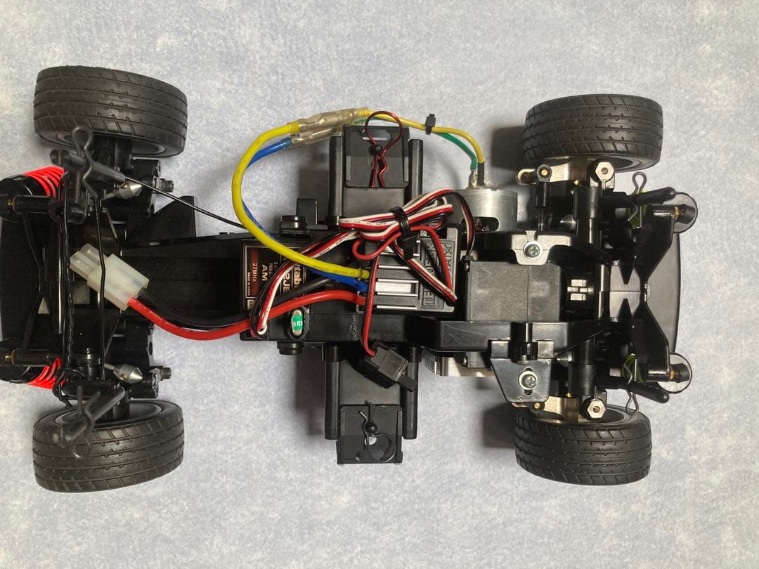 【タミヤRCカー】1/10ローバーミニクーパークーパー未走行品•メカ、プロポ付き