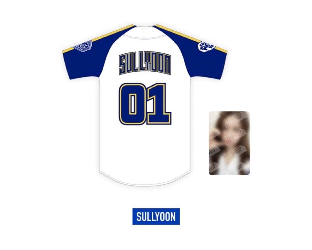 新品未開封 NMIXX ソリュン baseball ユニフォーム グッズ MD