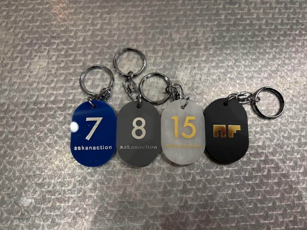 174サカナクション　キーホルダー　2022 コンプリート　セット　シークレット