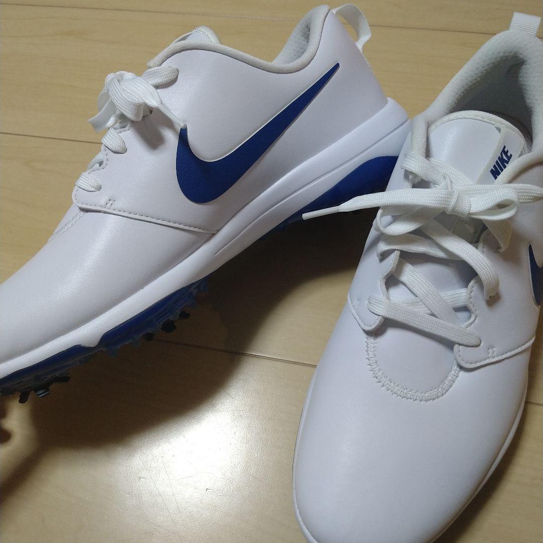 ナイキゴルフシューズ28ローシGツアーホワイトブルー