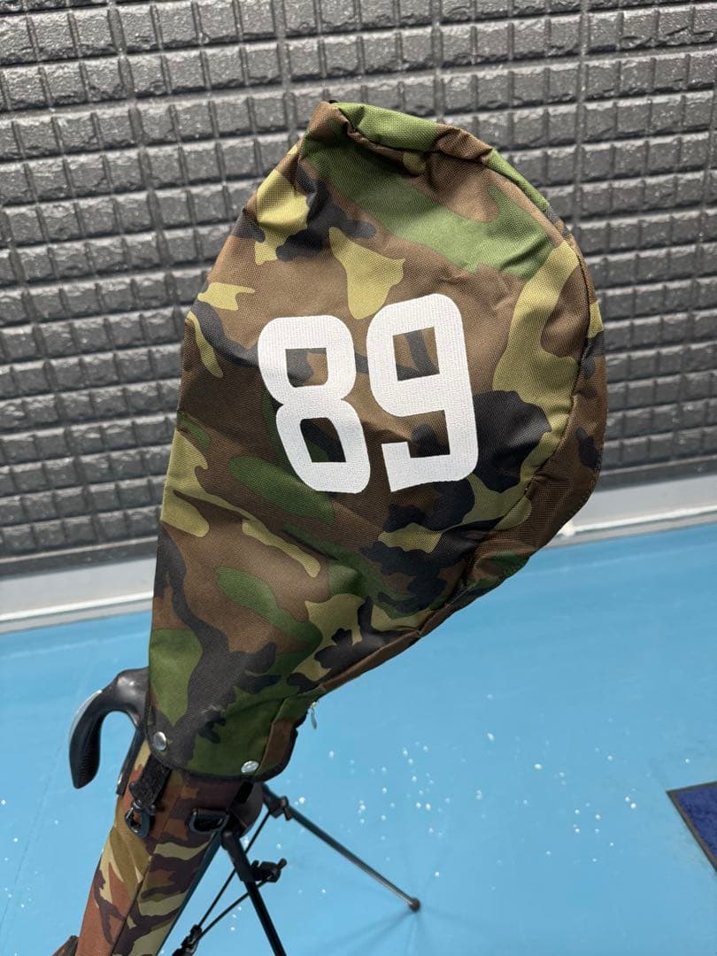 PEARY GATES 迷彩 セルフスタンドバッグ