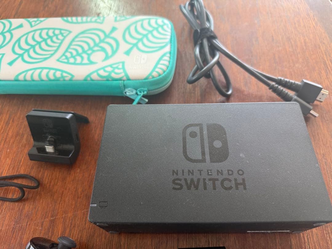 え*び様 Nintendo Switch グレー　本体　オマケ多数！