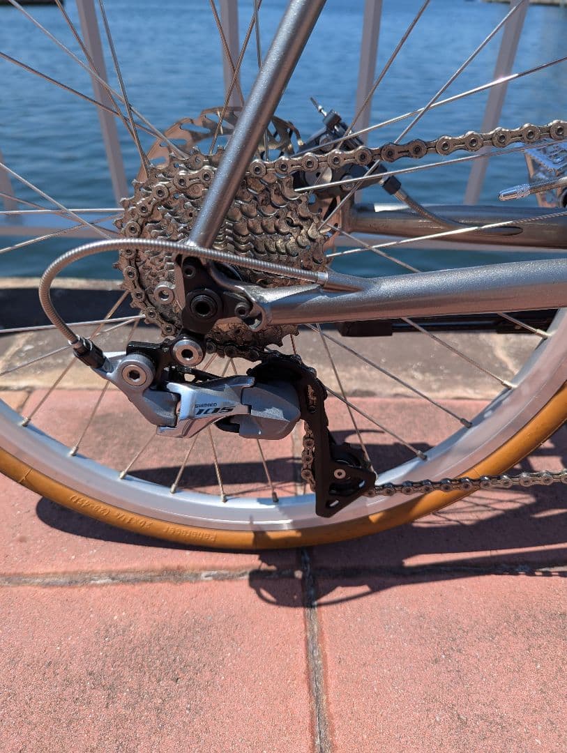 E.B.S. Horizontal 451 クロモリ ミニベロロード XLサイズ