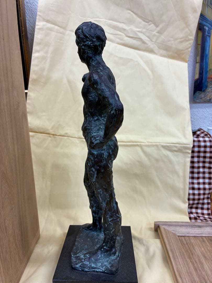 ミ*ユ様 勲四等旭日小綬章受賞 彫刻家【小森邦夫】ブロンズ