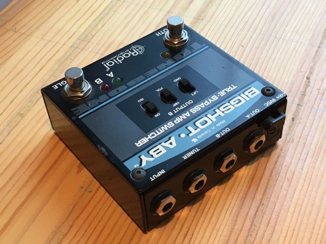 Radial BigShot ABY トゥルーバイパススイッチャー