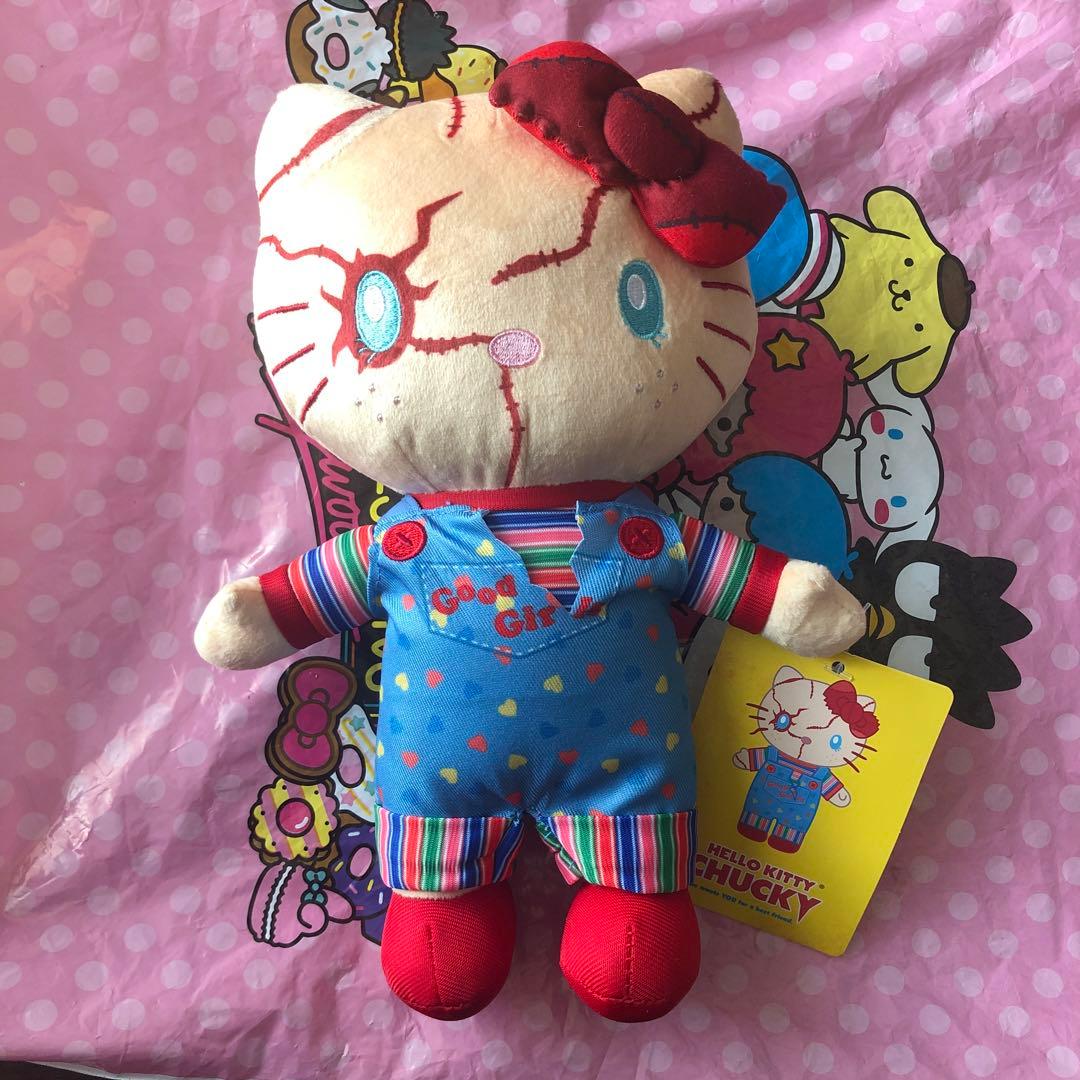 新品　キティちゃん　チャッキー　ぬいぐるみ