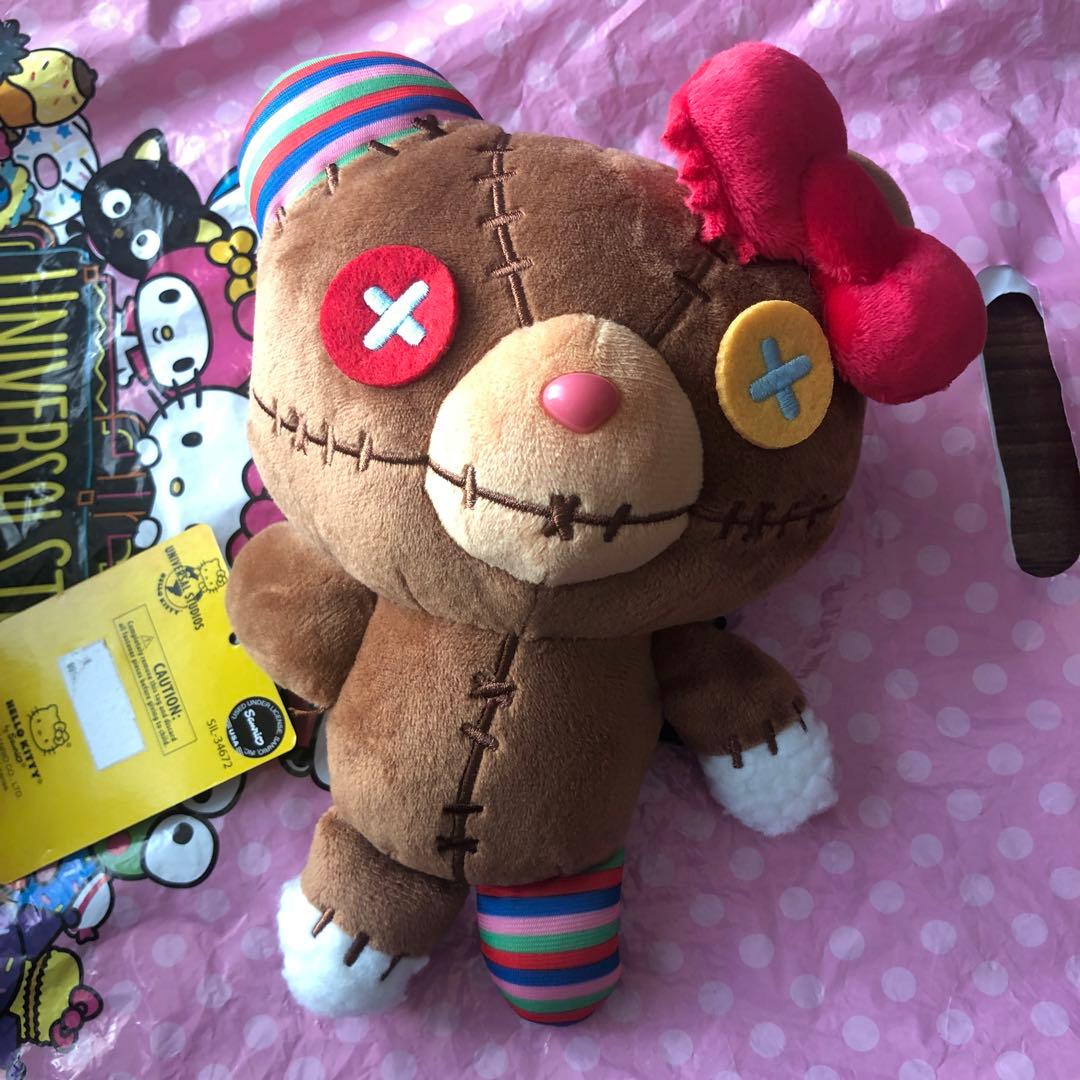新品　キティちゃん　チャッキー　ぬいぐるみ