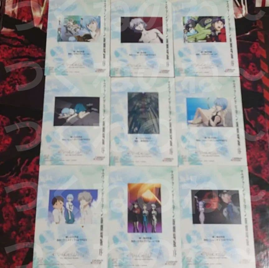 エヴァ　ＣＤＭカード 新劇場版序019〜027 シンジ&レイ&アスカ他