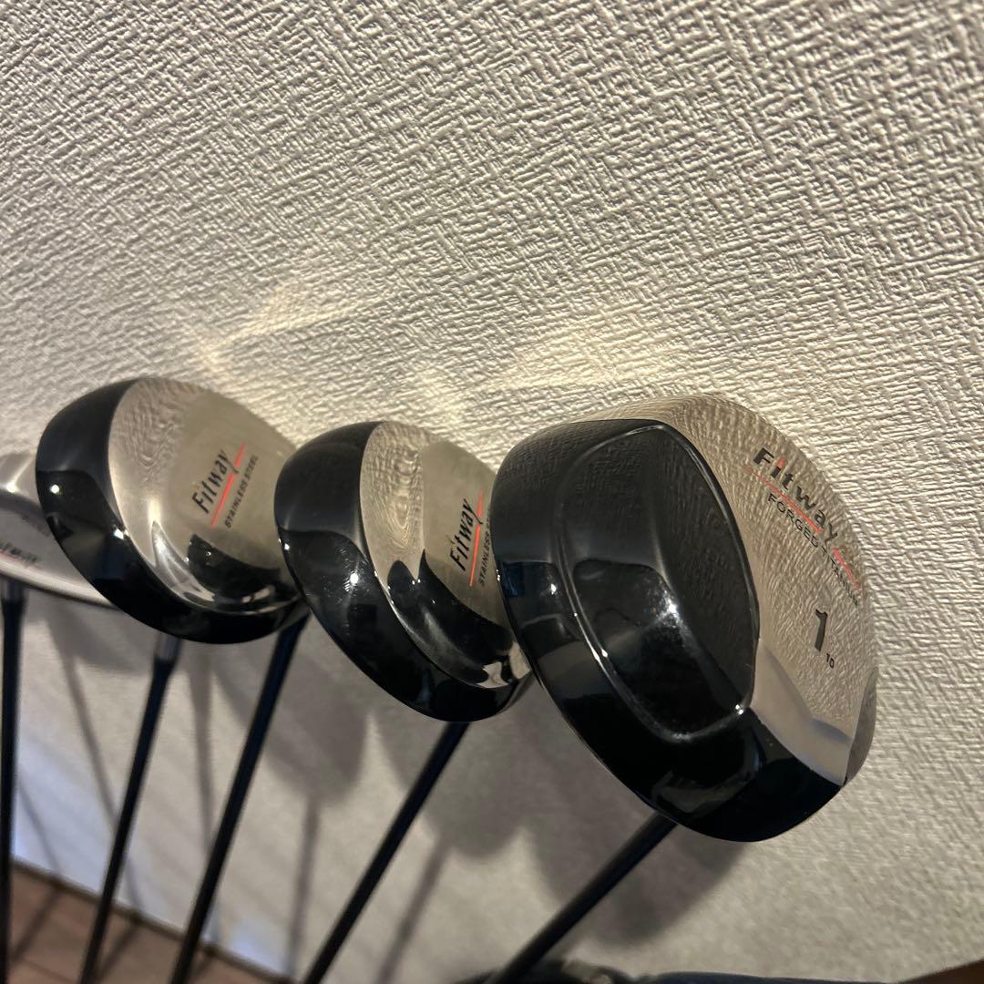 FitWay メンズ R 右利き　11本　ゴルフセット　フィットウェイ