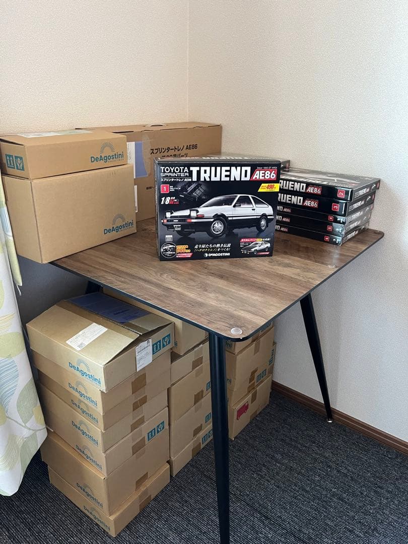 ディアゴスティーニ　ハチロク　全巻セット➕カスタムパーツ1〜4