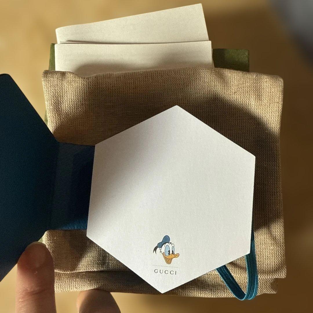 Disney x Gucci ドナルドダック メモ帳