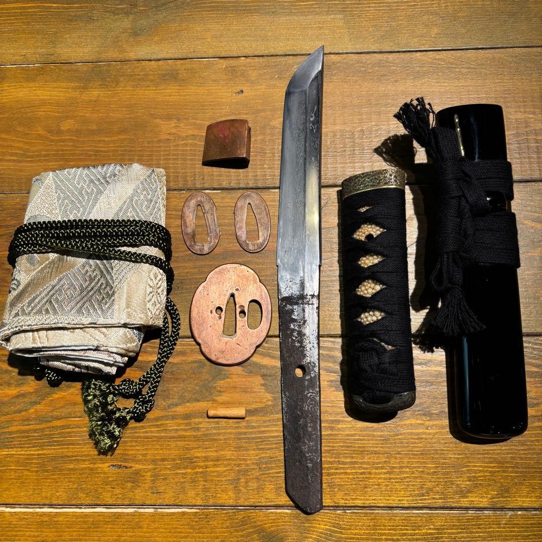 日本刀残欠クラフトナイフNo.93 源信吉