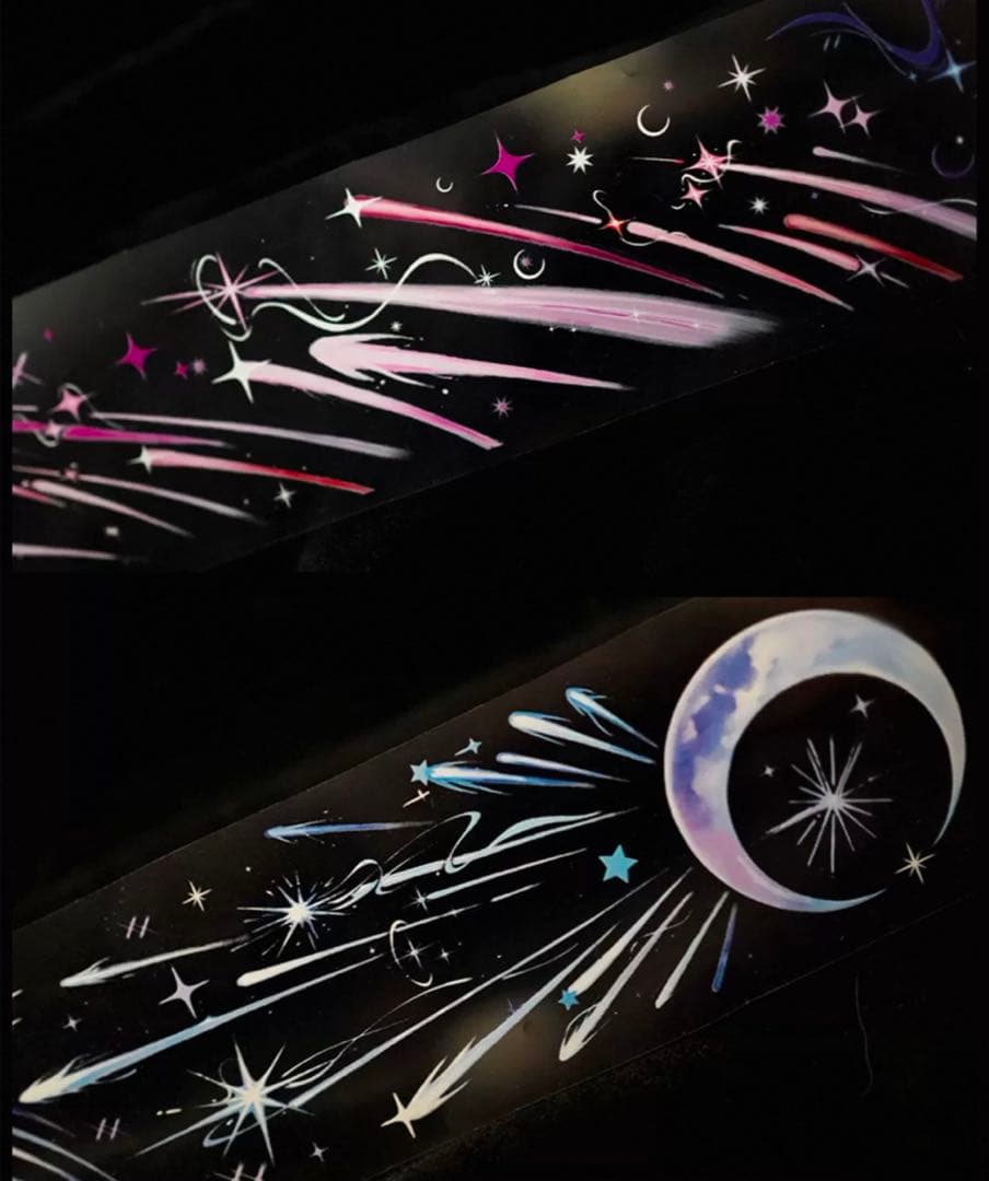 风见幸山《星临》海外マスキングテープ　マステ 【2248】