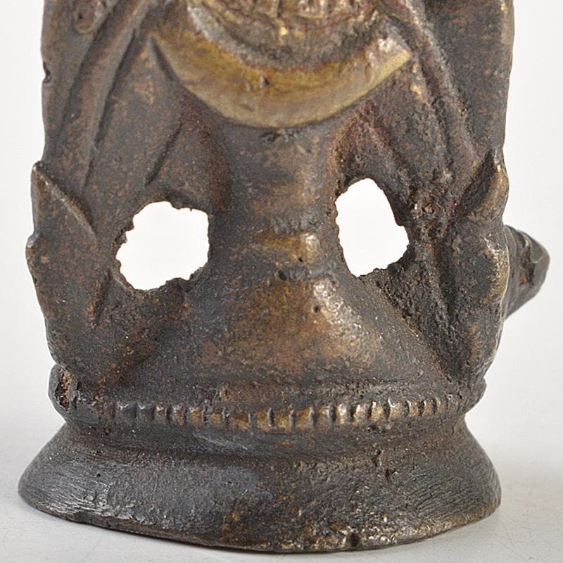 仏教美術　古銅　朝鮮仏　新羅小金銅仏　V　R7502