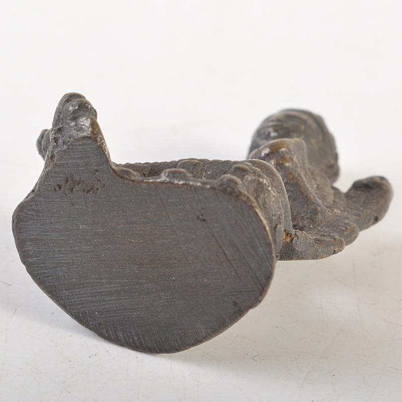 仏教美術　古銅　朝鮮仏　新羅小金銅仏　V　R7502