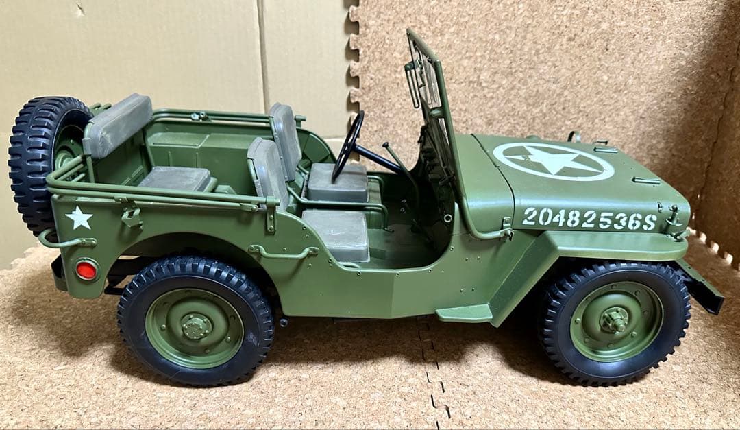 ドラゴンモデルズ製　Jeep ジープ 1/6軍用ウィリスMB ジャンク品