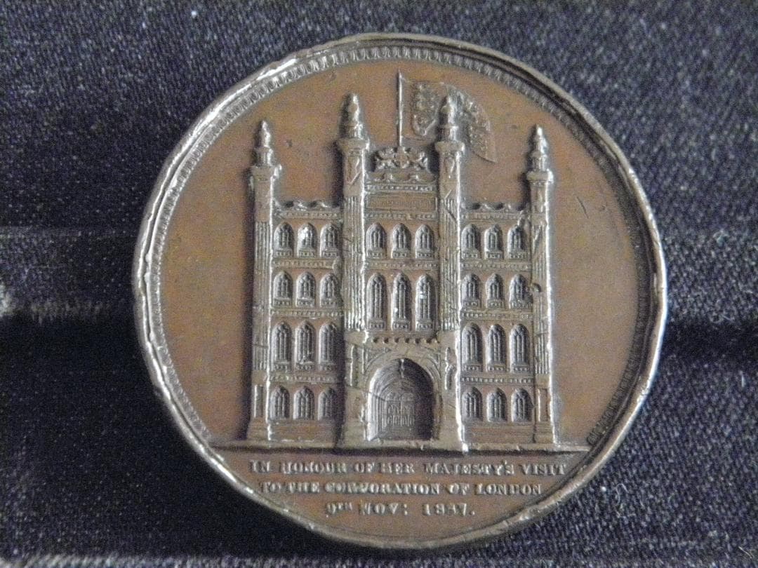 ビクトリア女王 1837 ブロンズ メダル