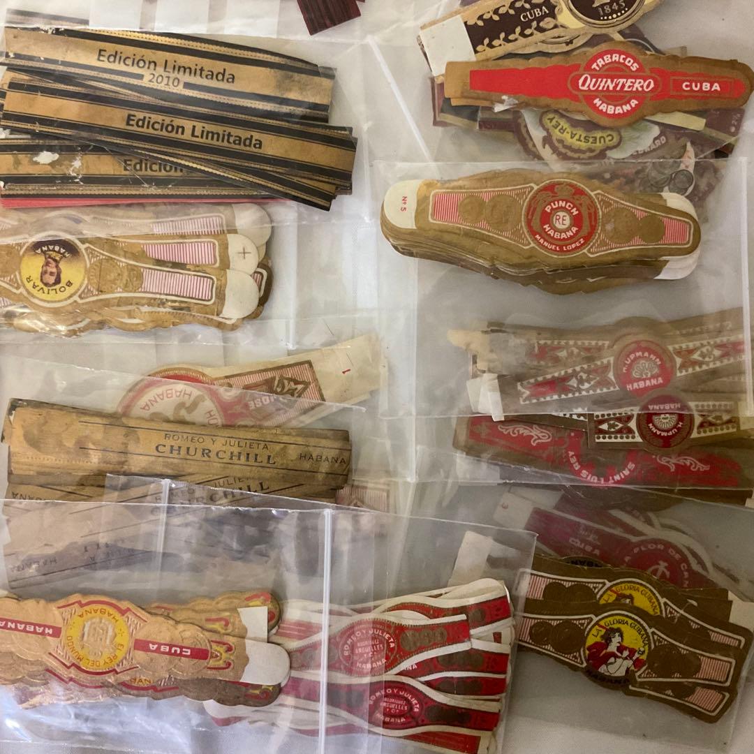 希少品　キューバ葉巻ヴィンテージ帯　ヴィンテージ　シガーバンド