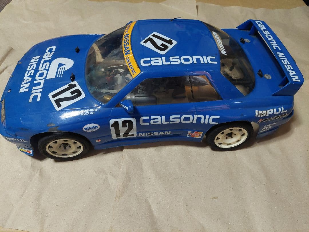 京商 calsonic スカイライン GTR エンジンカー