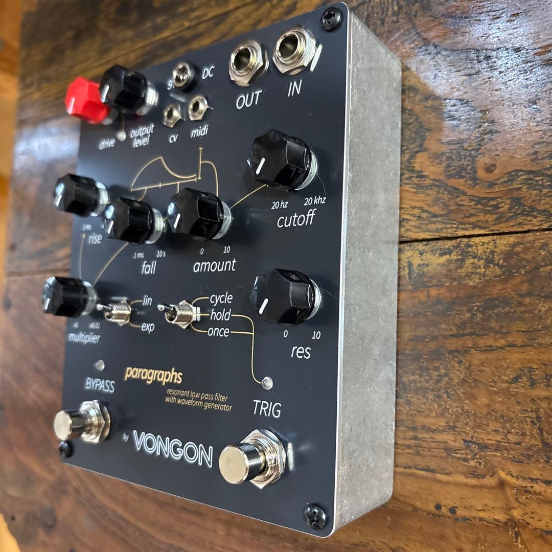 VONGON Paragraphs フィルターエフェクター