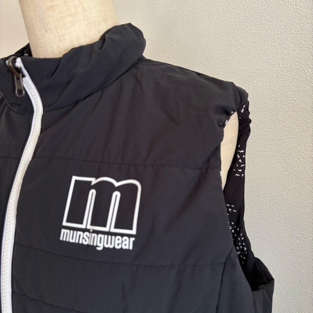Munsingwear マンシングウェア リバーシブル 中綿入りロングベスト