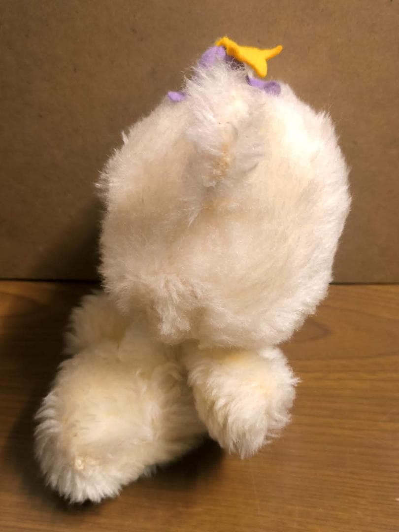 昭和レトロ サンリオ 白いくまさん ぬいぐるみ [16cm]シロクマ テディベア