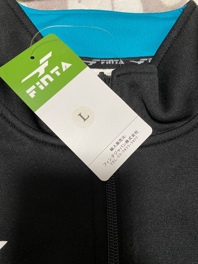 FINTA ジャージ上下セット Lサイズ ブラック