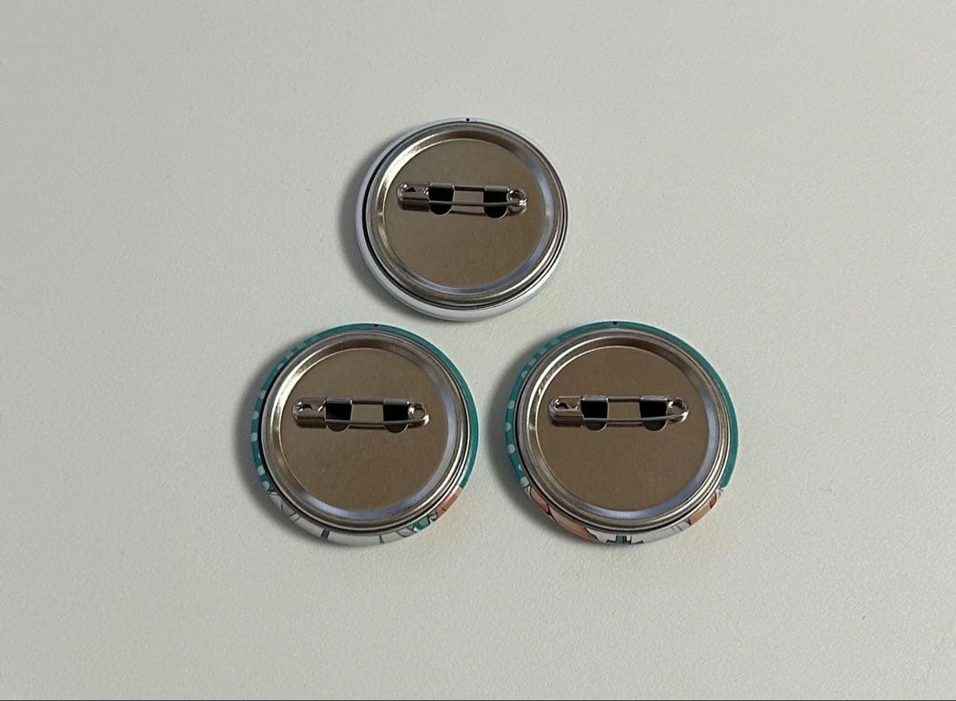 ハイキュー‼︎合同練習会　青城祭2019 缶バッジ　及川　岩泉　珍道中