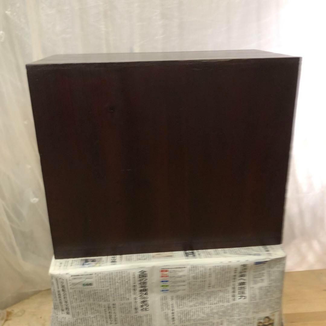 時代タンス　民芸タンス　小タンス　桐　小物収納 高さ48.5cm サイズ小ぶり