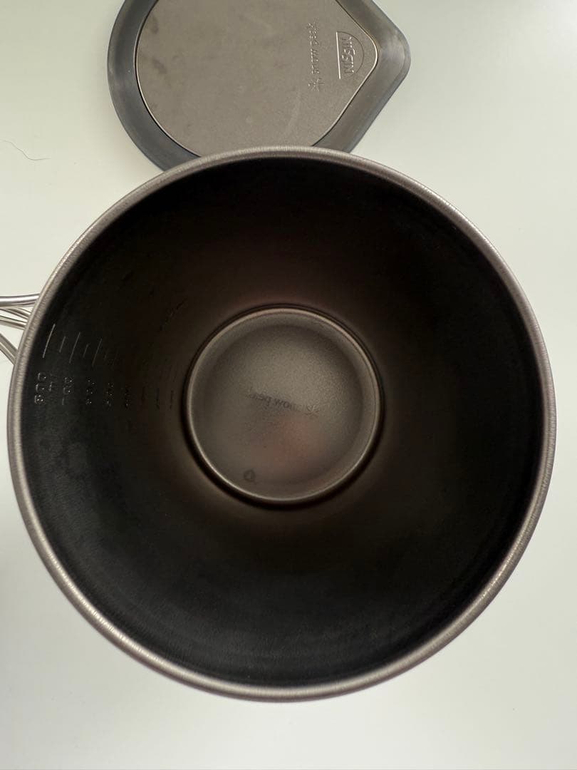 peak NISSIN カップヌードル型 チタンクッカー 800mL