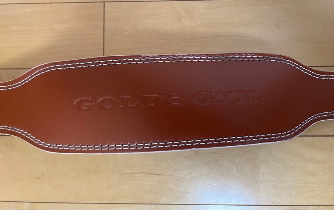 ゴールドジム(GOLD`S GYM) プロレザーベルト サイズM