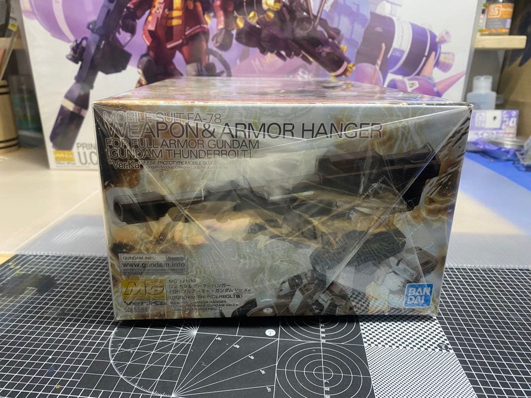 ド*ト様 MG.フルアーマーガンダム & 武器・アーマーハンガーセット・サイコザ